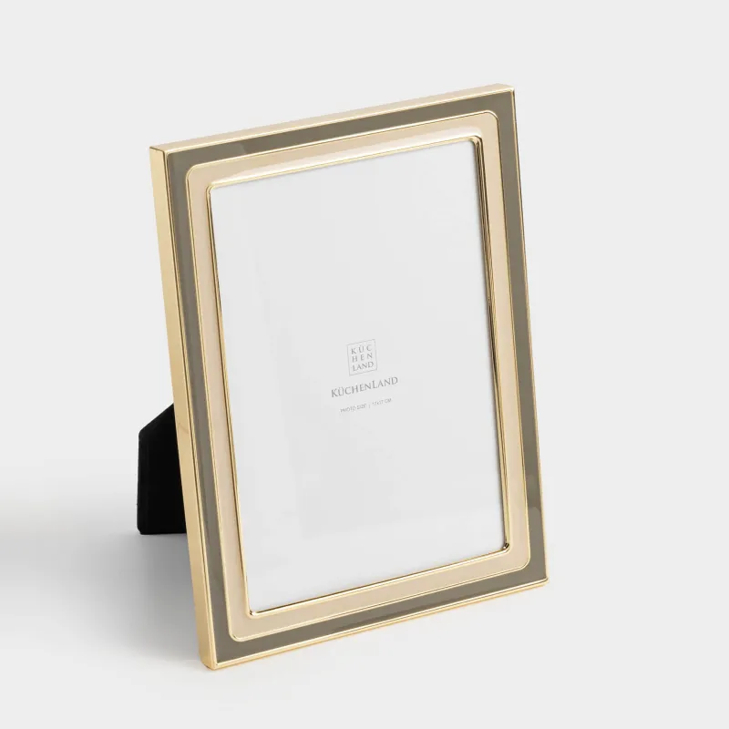 Фото жиектеме, 12х18 см, пластик/шыны, сарғылт-қоңыр, Жылқы, Gallery