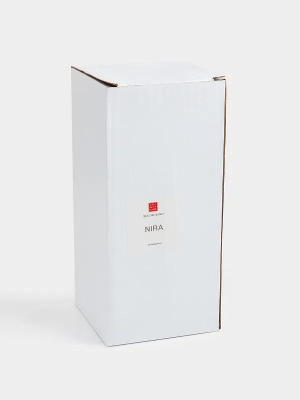 Дәретханаға арналған ысқыш, 39 см, тұғыры бар, керамика/пластик, сарғылт-қоңыр, Nira, image-4