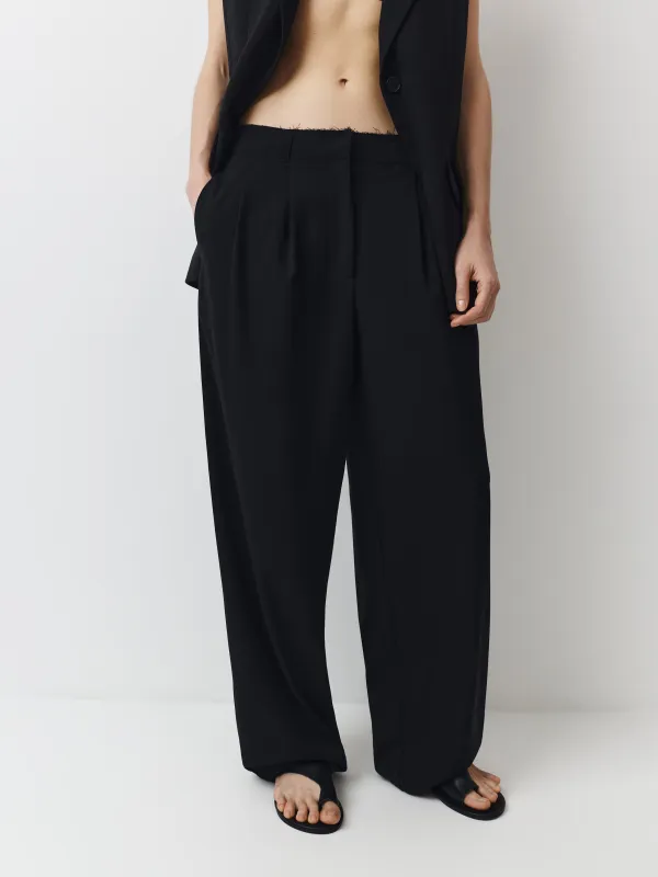 Әйелдер шалбары, өлшемі M, полиэстер/вискоза, сұр, Evora, image-1