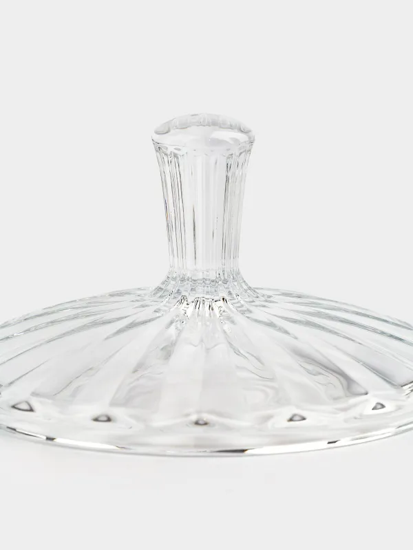 Кәмпит сауыты, 24x16 см, аяғы бар, қақпағы бар, шыны Р, Alpine, image-7