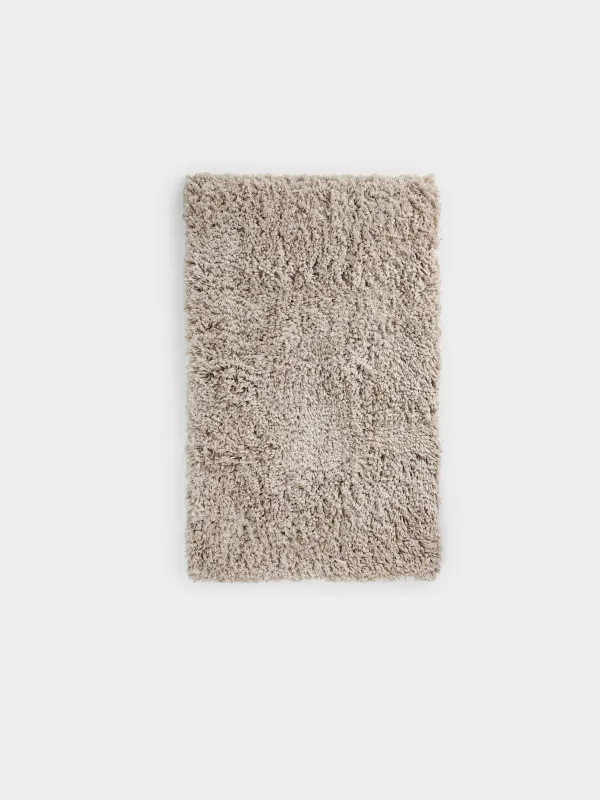 Жуынатын бөлмеге арналған кілемше, 50x80/50x50 см, 2 дана, сырғанауға қарсы, полиэстер, құмды, Spark, image-3