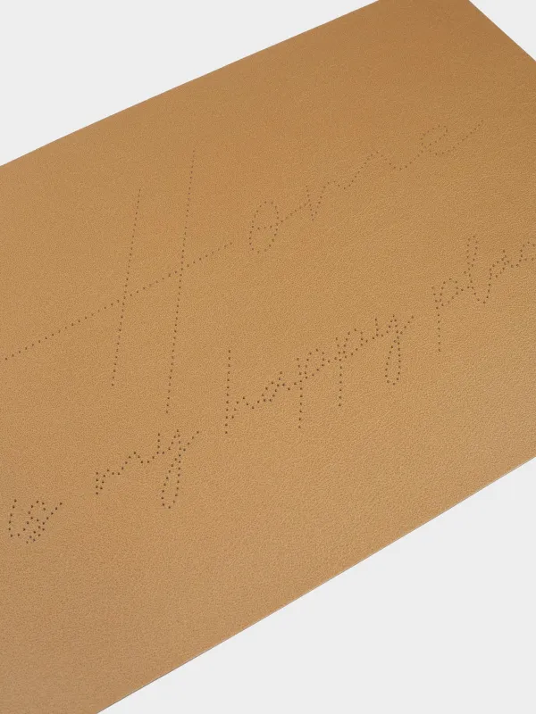 Салфетка под приборы, 30x45 см, Home is my happy place, Rock, image-2