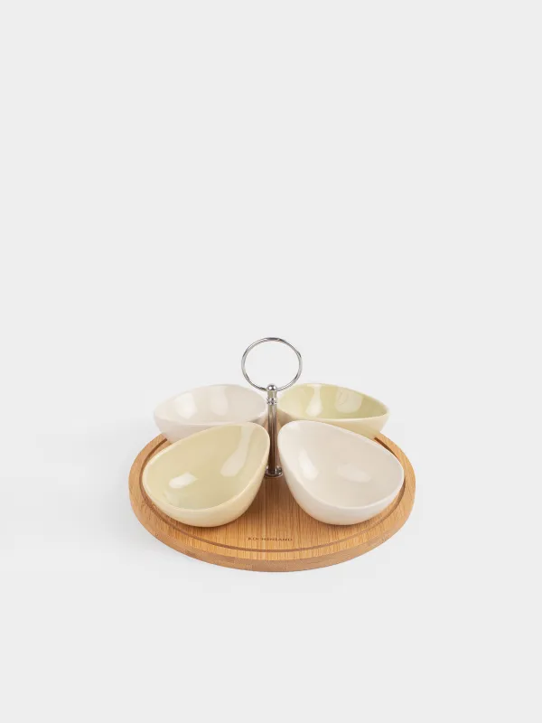 Набор для закусок, на подставке, Bamboo, image-0