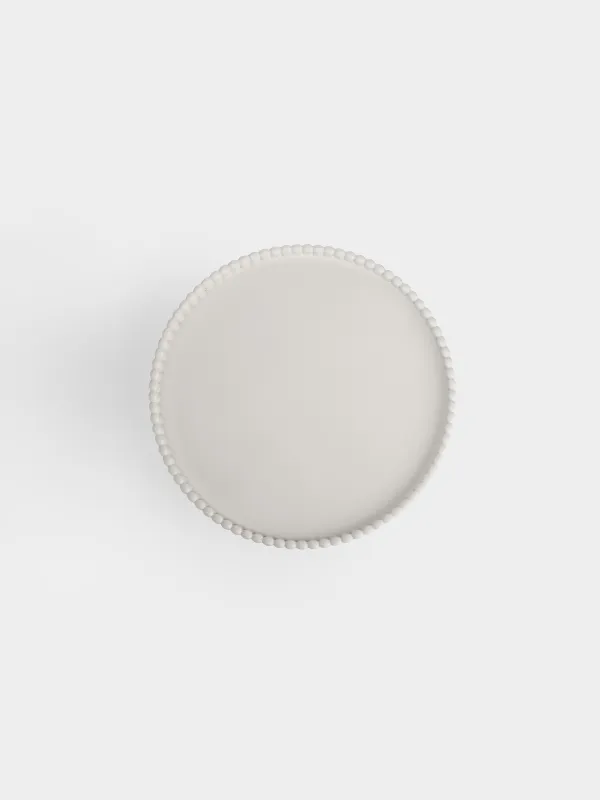 Блюдо на ножке, 23х16 см, полирезин бежевое, Antic, image-4