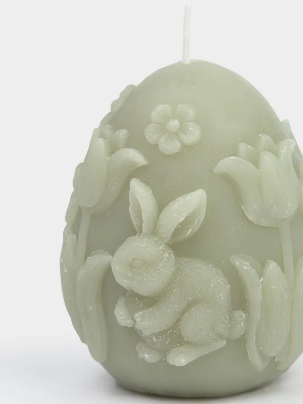 Шам, 6x8 см, жасыл, Жұмыртқа, Easter lace, image-2