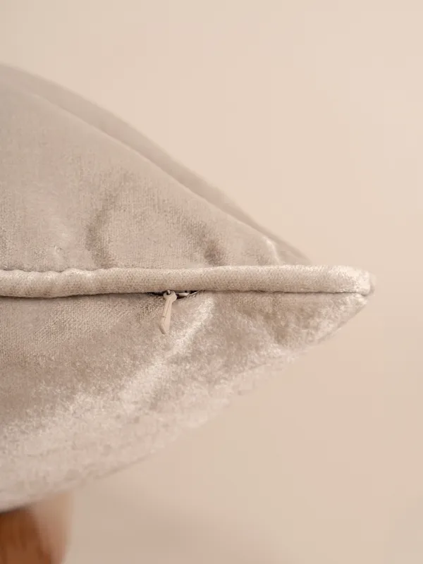 Сәндік жастық, 50х50 см, барқыт/моншақ, сарғылт-қоңыр, Балық, Goldfish, image-5