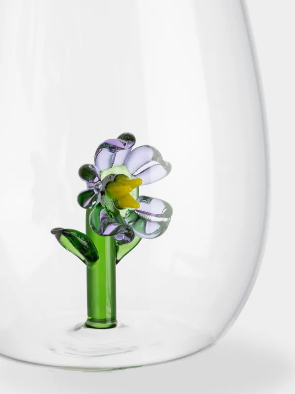 Стақан, 9 см, 500 мл, шыны Б, Гүл, Shape, image-2