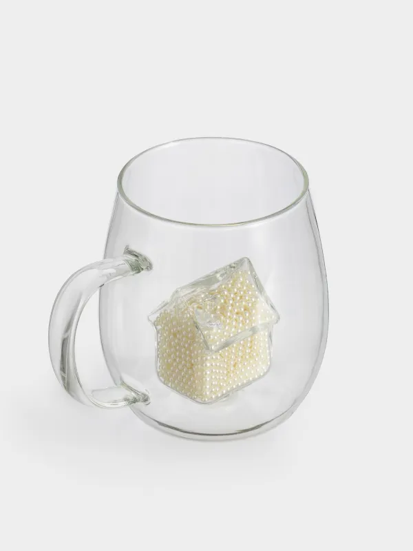 Кружка, 430 мл, Домик с жемчужинами, Shape, image-1