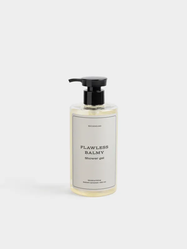 Гель для душа, 450 мл, увлажняющий, Соленая карамель, Flawless balmy, image-0
