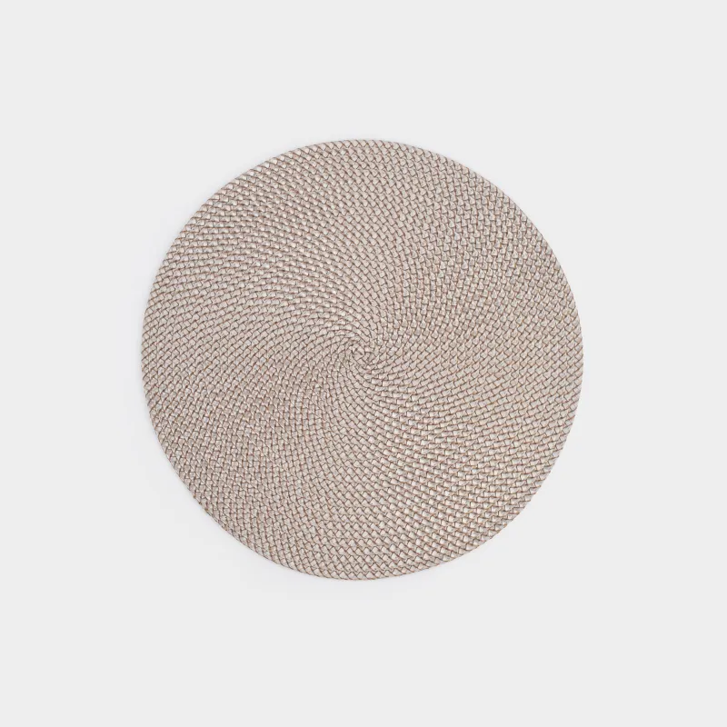 Аспап астындағы майлық, 38 см, полипропилен/ПЭТ, дөңгелек, құм, Circle Braid