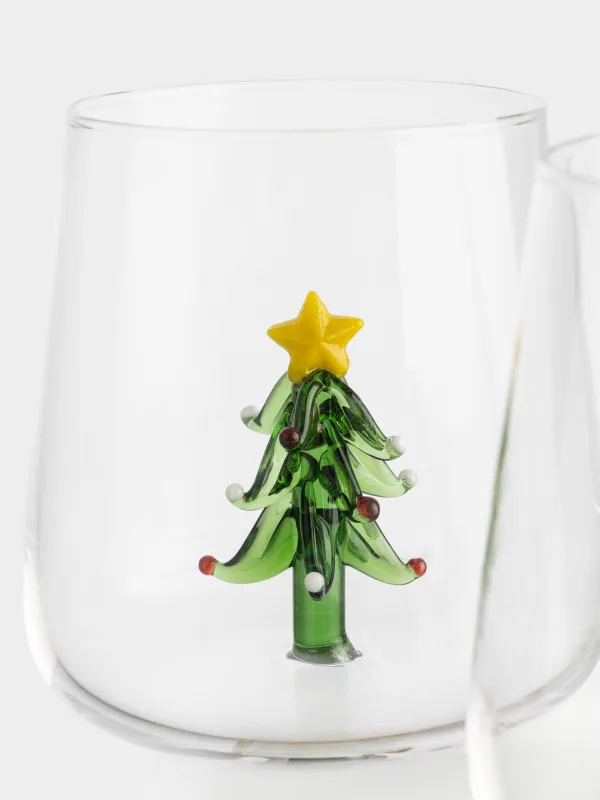 Стақан, 10 см, 400 мл, 2 дана, шыны Б, Шырша/Үй, Shape, image-4