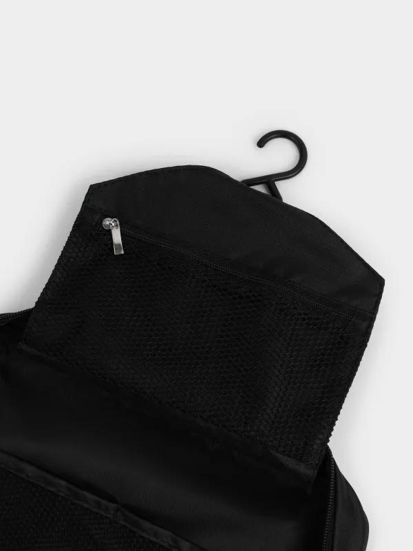 Косметикалық сөмке жол, 27х18 см, полиэстер, қара, Easy Travel, image-3