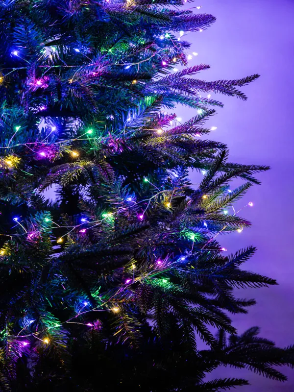 Гирлянда электрическая, 10 м, 480 ламп, 8 режимов, цветная, Капли, Christmas, image-1