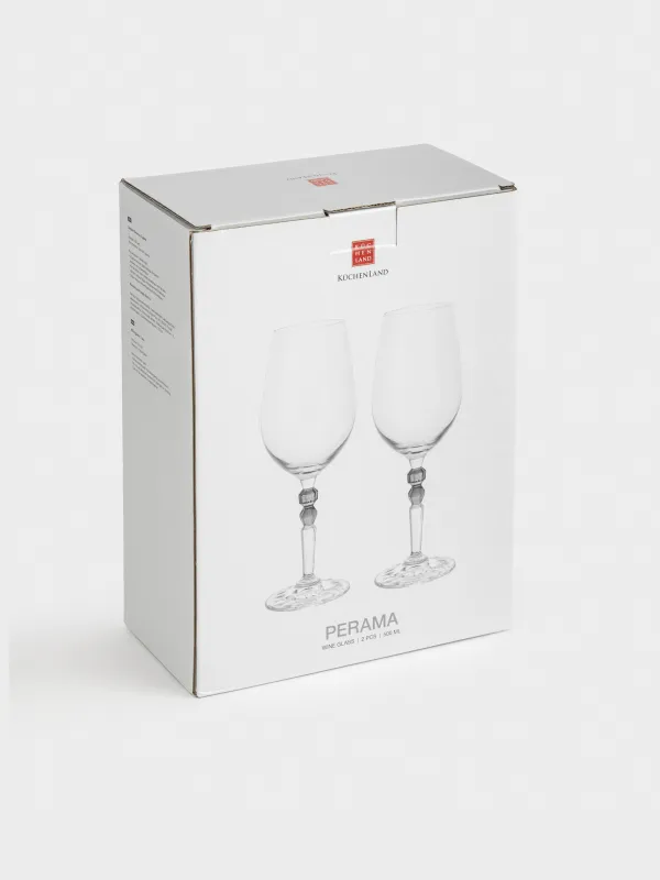 Шарап бокалы, 510 мл, 2 дана, хрусталь шыны, Perama, image-5