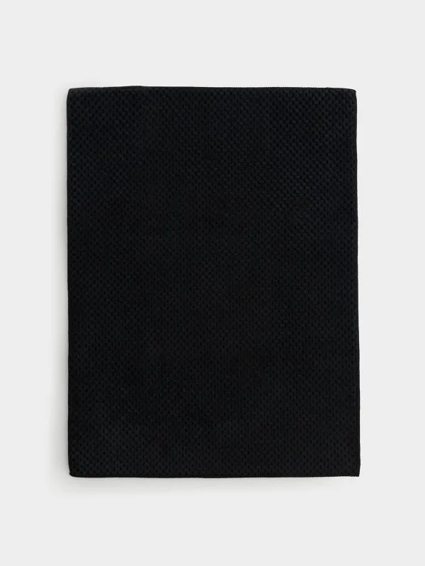 Ыдыстарды кептіруге арналған төсеніш, 51х38 см, микрофибра, қара, Black clean, image-0