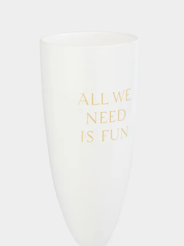 Бокал для шампанского, All we need is fun, Course, image-2