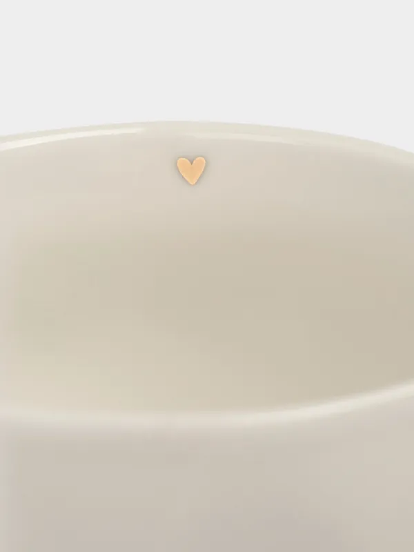 Саптыаяқ, 430 мл, фарфор N, сүт түстес, Мәңгі сенімен, Crumple amour, image-4