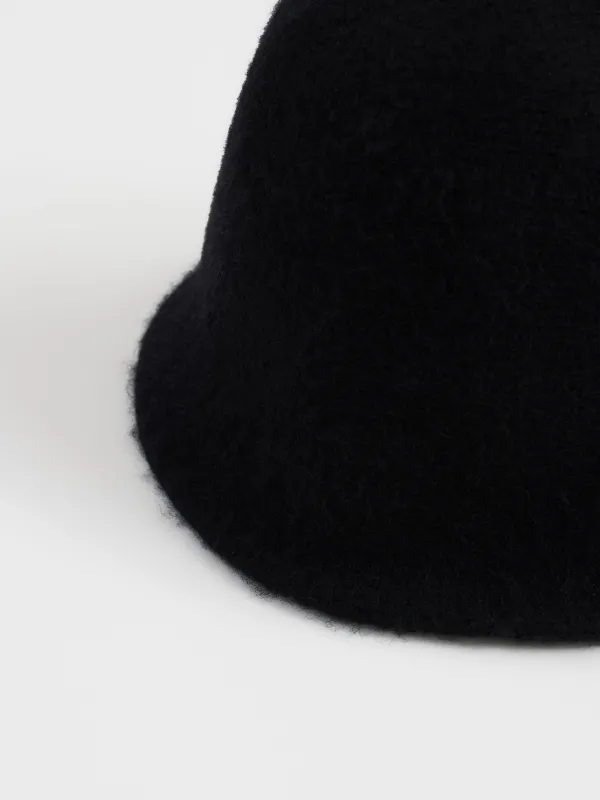 Қалпақ, бірыңғай өлшем, маусымаралық, жүн/нейлон, қара, Hats, image-1