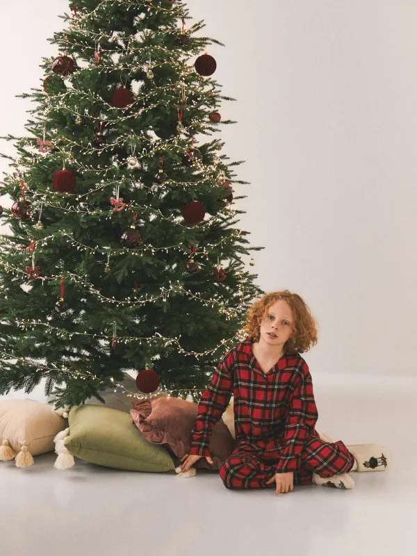 Балалар пижамасы, 104-110 см, шалбары бар, мақта, қызыл, Тор, Patsy, image-9