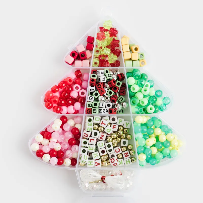 Набор для творчества, 18 см, создание украшений, пластик, Елка, Creative armlet, image-4