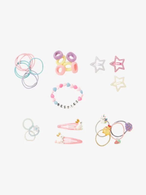 Зергерлік бұйымдар жиынтығы, балаларға арналған, 12х16 см, корпуста, пластик/металл, Views kids, image-1