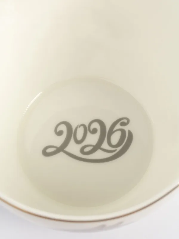 Кружка, 650 мл, фарфор F, белая, с золотистым кантом, Лошадь, Horse, image-2