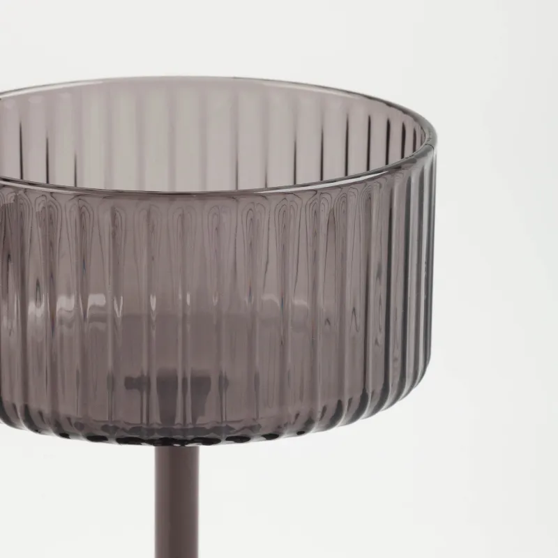 Шампан бокалы, 350 мл, акрил, сұр, Ribby, image-3