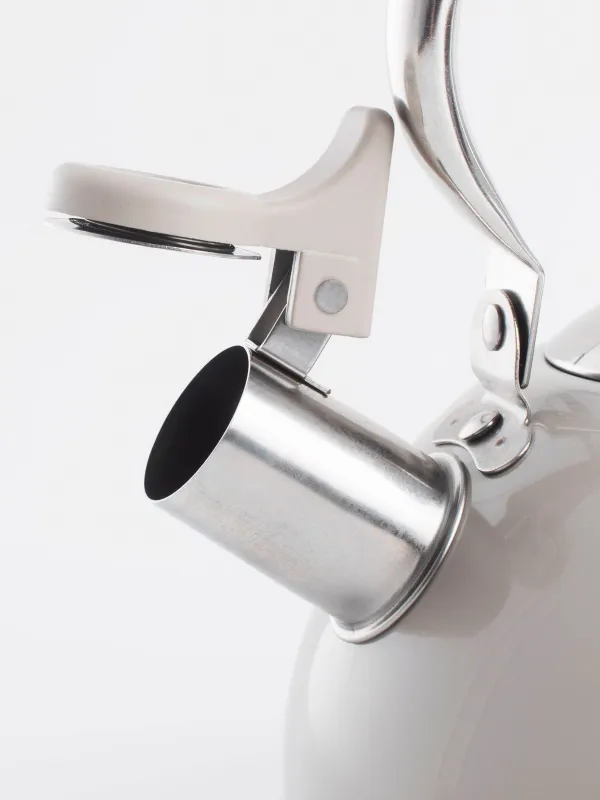 Шайнек, 2,7 л, ысқырықпен, болат, сұр, Whistle, image-2