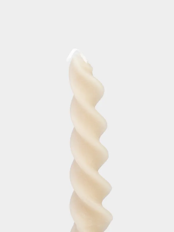Свеча, 20 см, Spiral shape, image-1