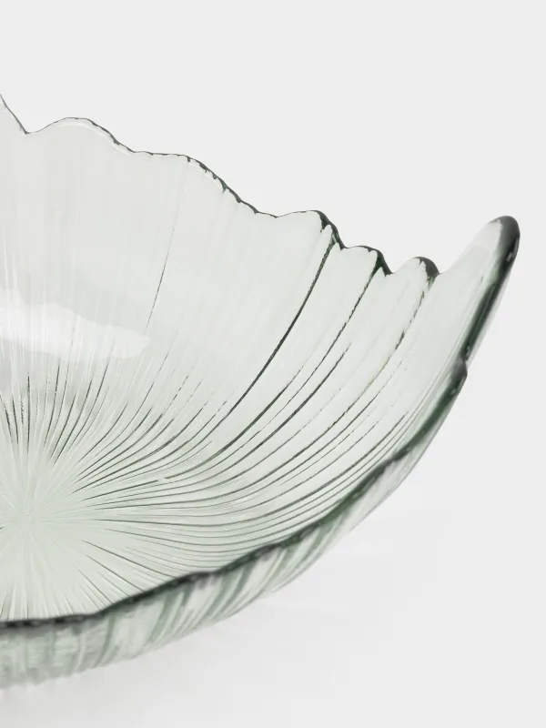 Жеміс вазасы, 24х12 см, шыны Р, жасыл, Verge, image-2