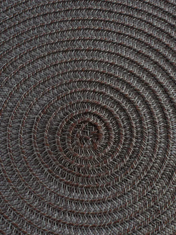 Аспаптарға арналған майлық, 38 см, полипропилен/ПЭТ, дөңгелек, графитті, Basic, image-2