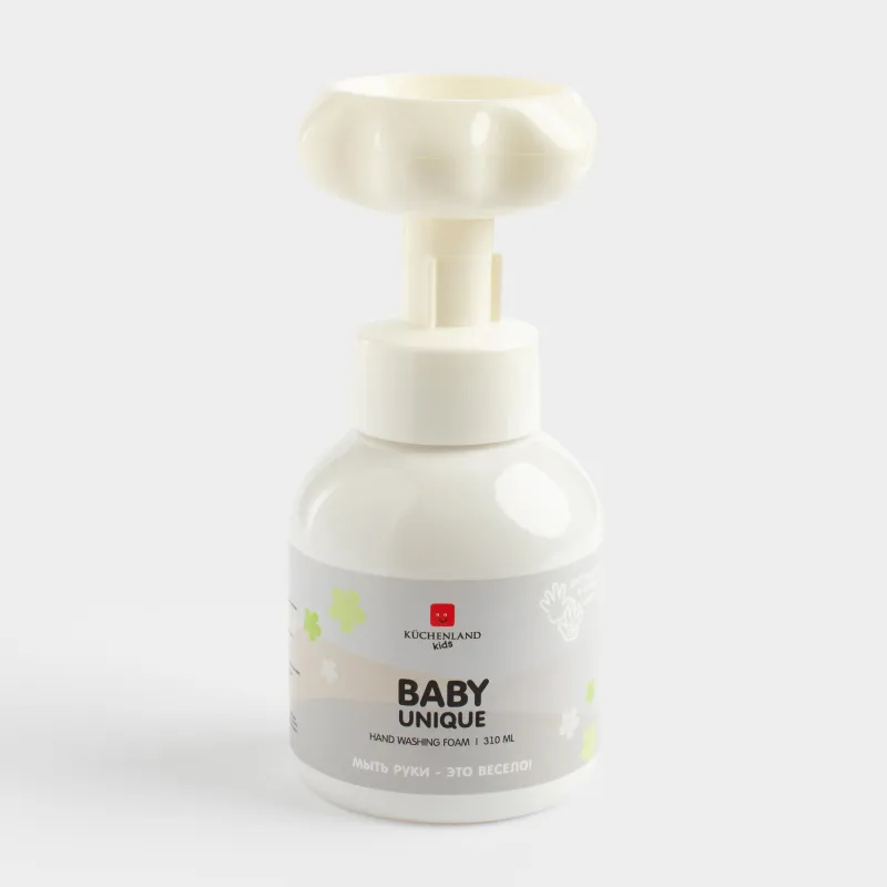 Қол жууға арналған көбік, 310 мл, балалар, жидектер, гүл, Baby unique, image-1