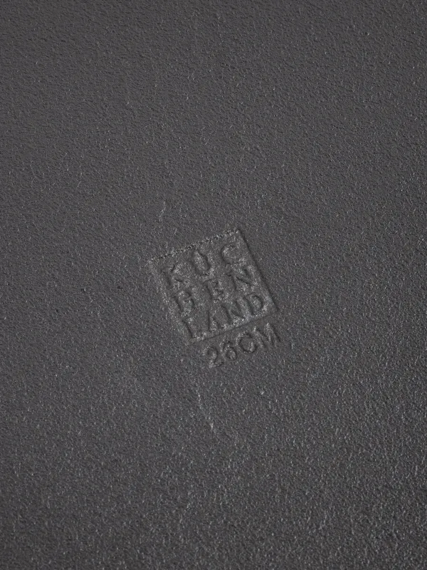 Гриль табасы, 26 см, тұтқалары бар, шойын, шаршы, қара, Authentic, image-8