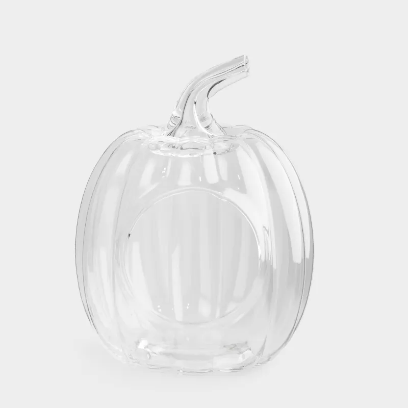 Конфетница, 17х22 см, стекло, Тыква, Clear