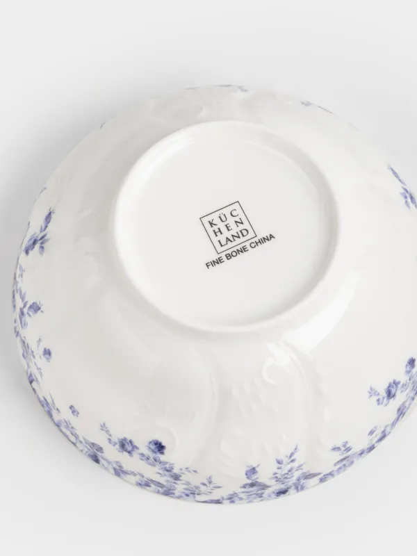 Салатник, 16x7 см, Цветы гжель, Tradition Easter, image-4