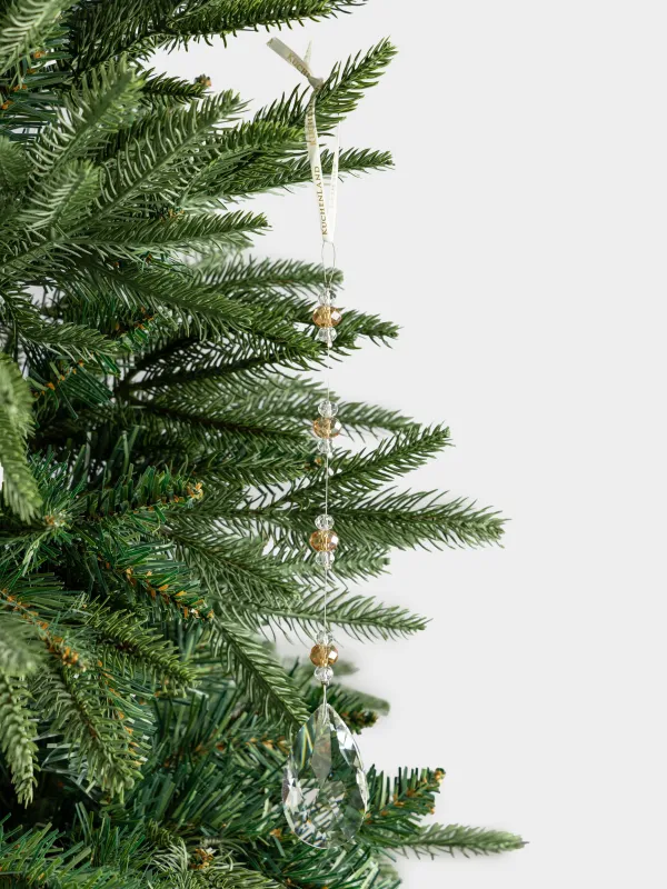 Шырша ойыншығы, 20 см, шыны, кәріптас, Кристалдар, Ice crystal, image-2