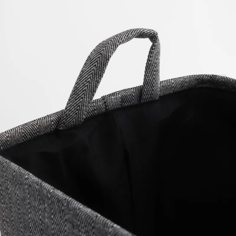 Киім сақтауға арналған сөмке, 35х25х40 см, тұтқалары бар, полиэстер, тікбұрышты, сұр, Navy, image-5