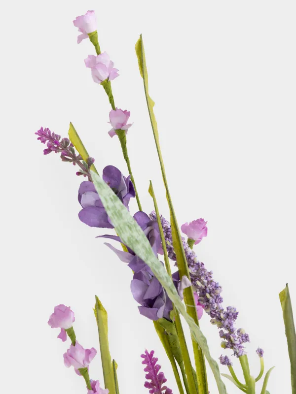 Ветка декоративная, 86 см, пластик/полиэстер, Фиолетовые колокольчики, Flower garden, image-2