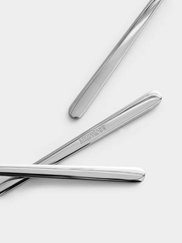 Шай қасық, 6 дана, ұзын сапты, болат, Toscana, image-3