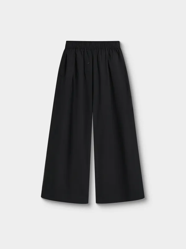 Әйелдер шалбары, үйге арналған, өлшемі XS-M, мақта, қара, Delia, image-4