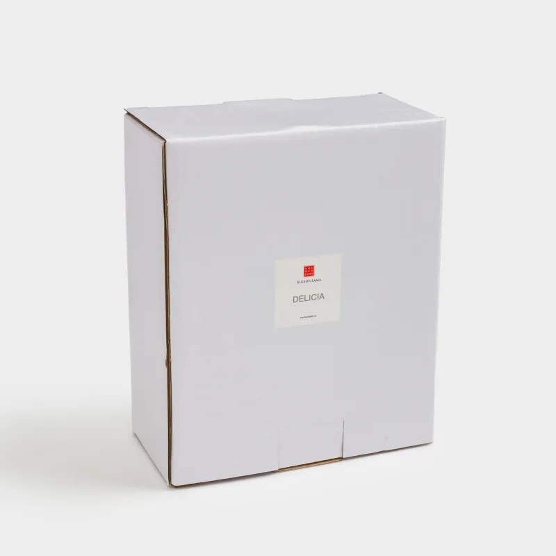 Жеміс вазасы, 27х9 см, керамика, сүт түстес, дақтары бар, тегіс емес жиек, Delicia, image-10