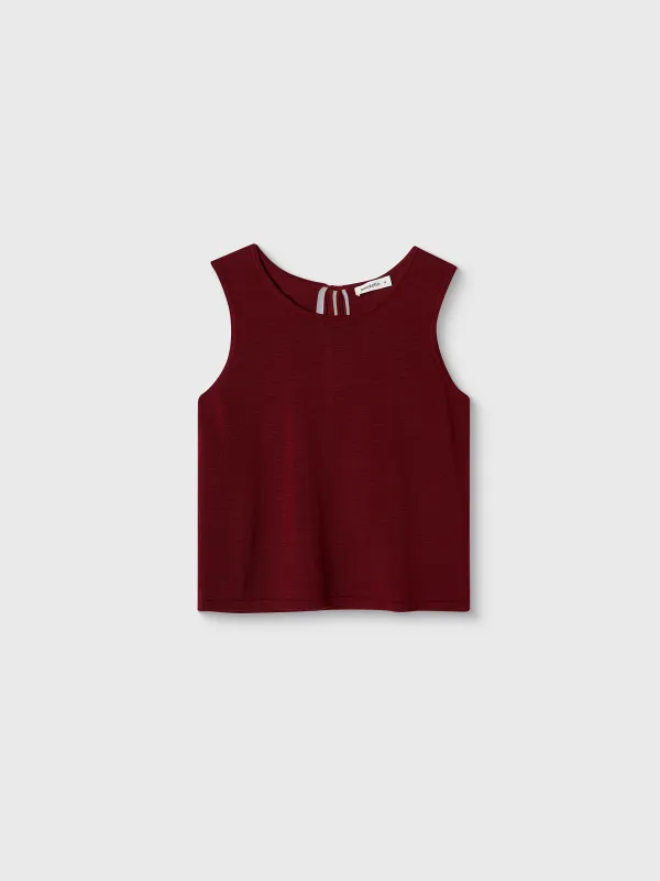 Әйелдер блузасы, өлшемі XS, лиоцелл К, қою қызыл, Ingrid, image-4