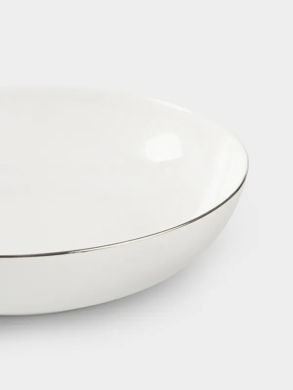 Түскі ас жиынтығы, 6 парсы, 18 пр, фарфор F, ақ, Ideal silver, image-7