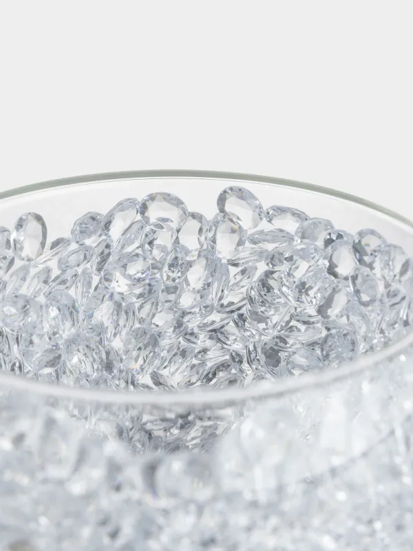 Саптыаяқ, 300 мл, шыны Б, ішінде кристалдары бар, Air decor, image-3