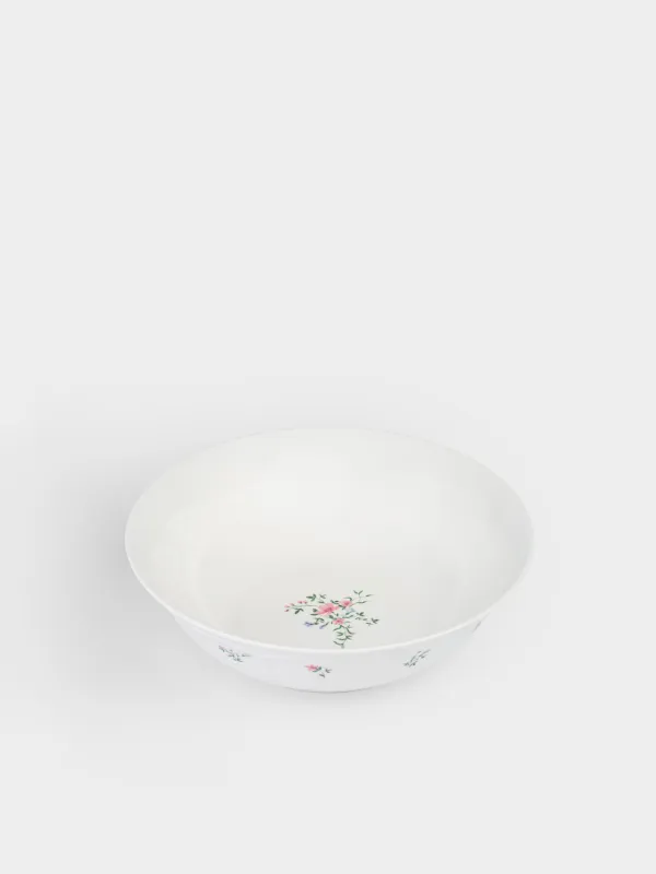 Салат ыдысы, 23х7 см, 1,45 л, фарфор N, ақ, Нәзік гүлдер, El floria, image-1