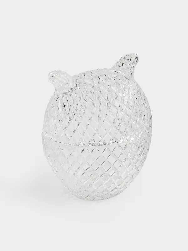 Сақтау ыдысы, 12х14 см, 250 мл, шыны, Үкі, Owl, image-2