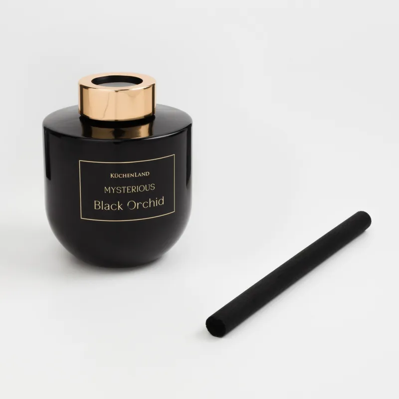 Ароматический диффузор, 150 мл, черный, Black Orchid, Mysterious, image-5