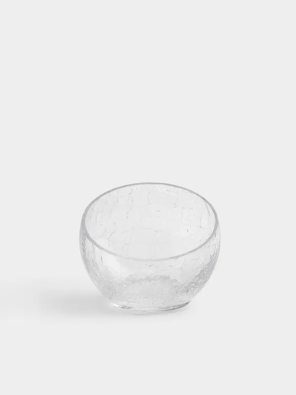 Кәмпит ыдысы, 12x15 см, шыны, Кракелюр, Ice, image-4