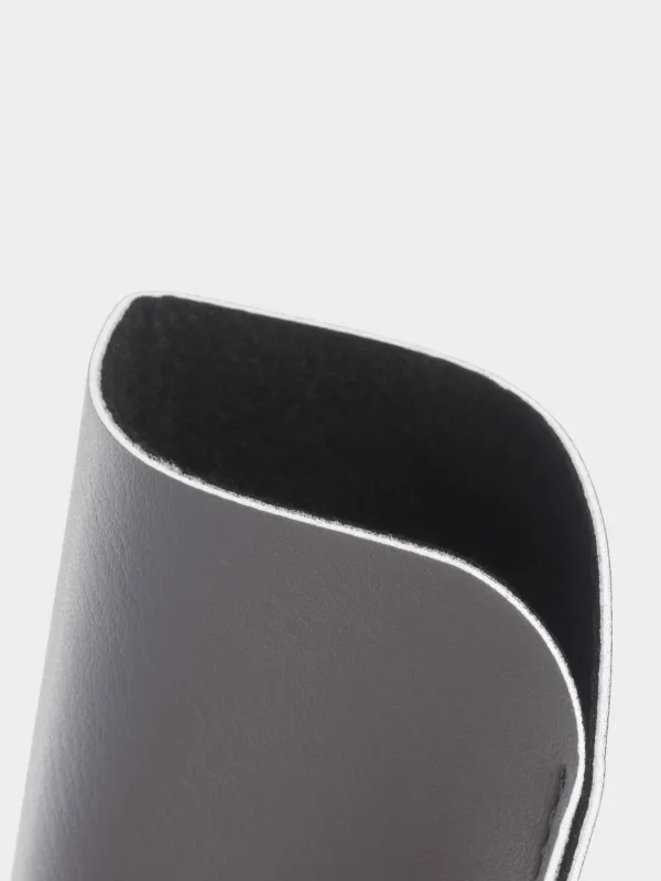 Көзілдірік қабы, 18x8 см, полиуретан, ашық сұр, Rock, image-2