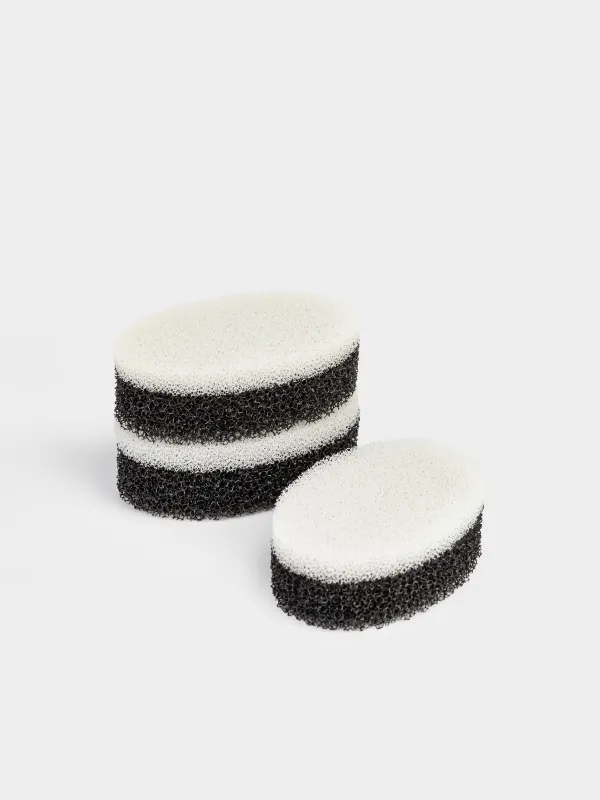 Губка для мытья посуды, 3 шт, Black clean, image-0